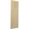 Ekena Millwork True Fit PVC San Miguel Mission Style Fixed Mount Shutters, Natural Twine, 18W x 73H, PR TFP001SM18X073NT - alternate 13